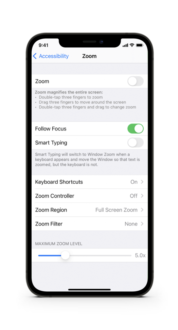 iOS Disable Zoom Mode iOS Disable Zoom Mode